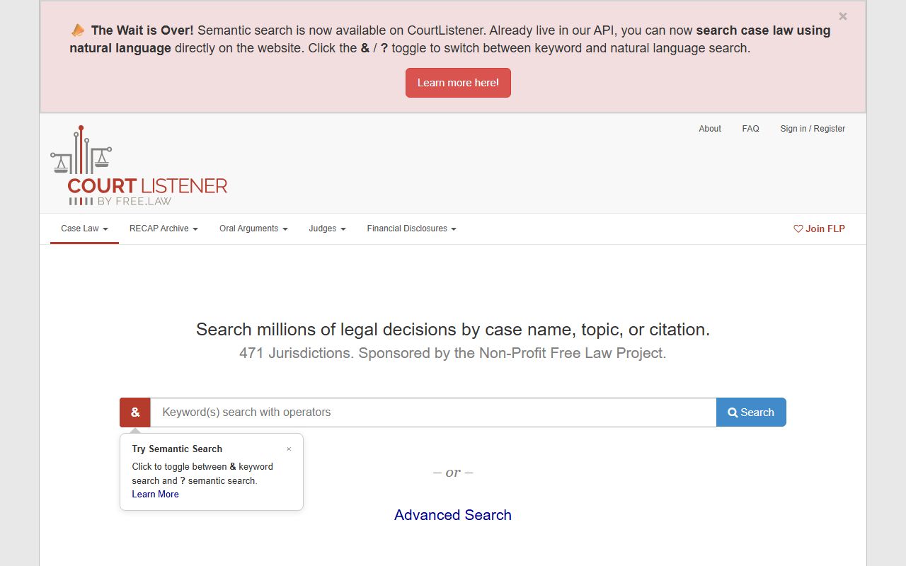 Hudson County court dockets CourtListener free docket and opinion search